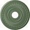 Ekena Millwork Melonie Ceiling Medallion (Fits Canopies up to 6 3/8"), 16"OD x 3 5/8"ID x 3/4"P, Athenian Green CM16MLAGF - alternate 1